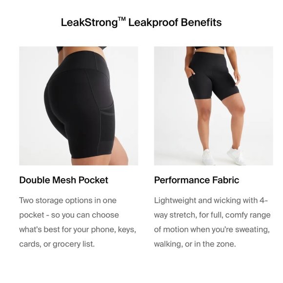 Knix LeakStrong Leakproof Short - Picture 8 of 9